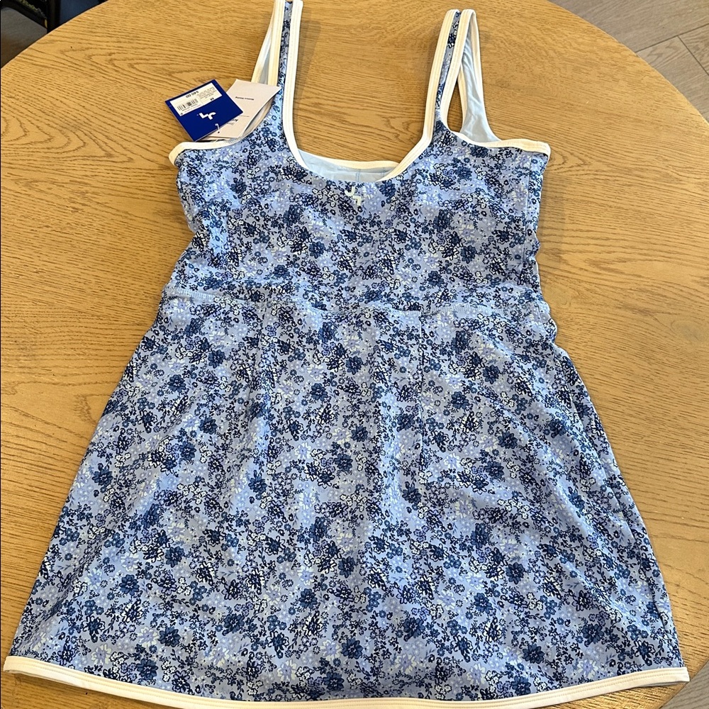 JoyLab Light Blue Floral Mini Dress - Picture 6 of 7